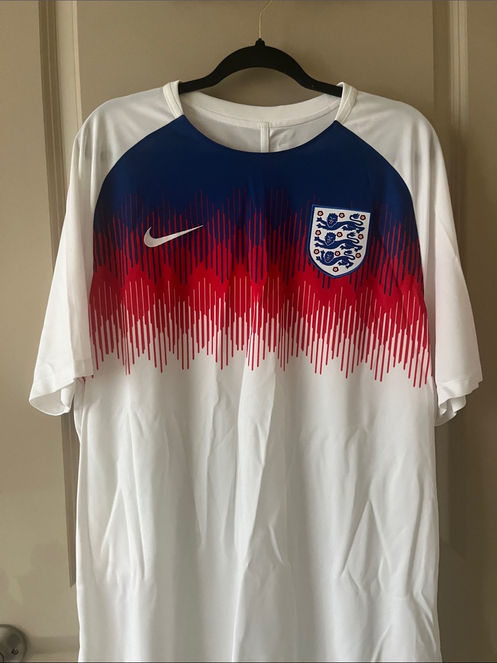 Nike England soccer/ football jersey